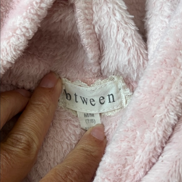 btween Pink Sequin Love Hoodie - Picture 2 of 4